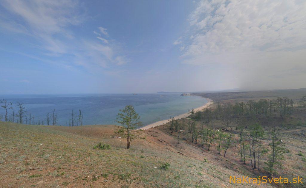 Jazero Bajkal, Nekonečné pláže pozdĺž ostrova