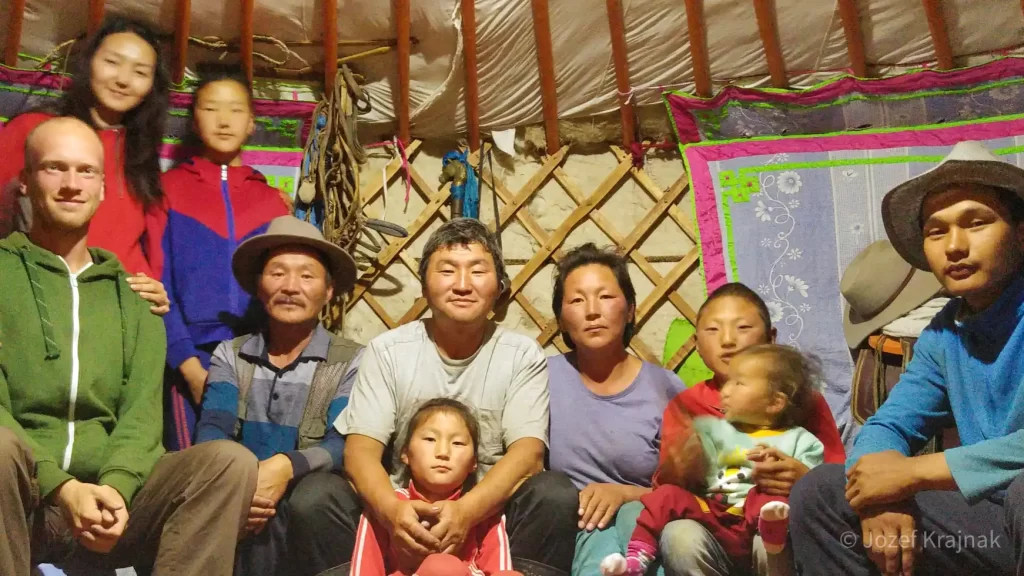 Mongolská rodina
