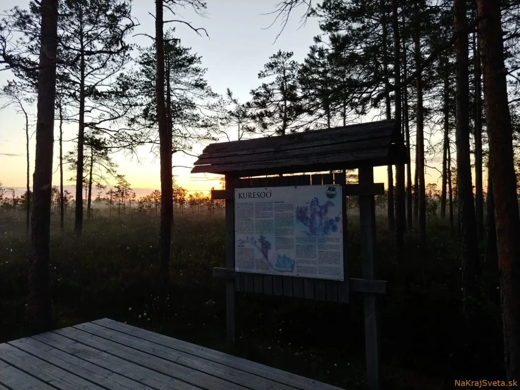 estonsko sooma narodny park rano slnko