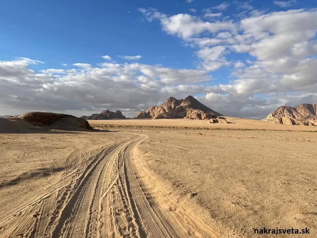 Cestovanie do Jordanska Wadi Rum 