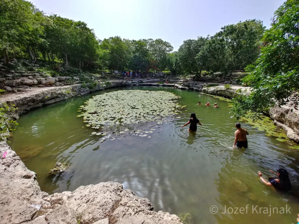 Cestovanie do Mexika cenotes