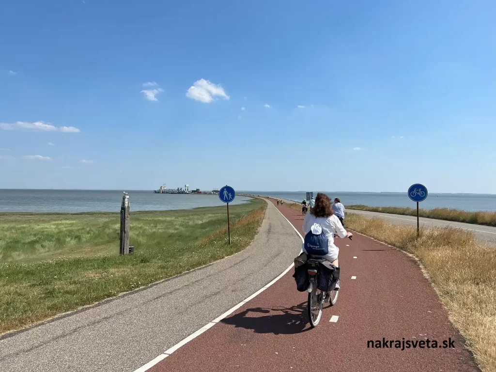 cestovanie holandsko Schiermonnikoog trajekt nakrajsveta