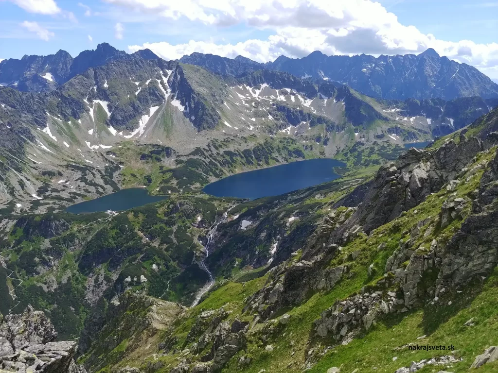 náročná túra orlia prť výhlad zelený hory tatry