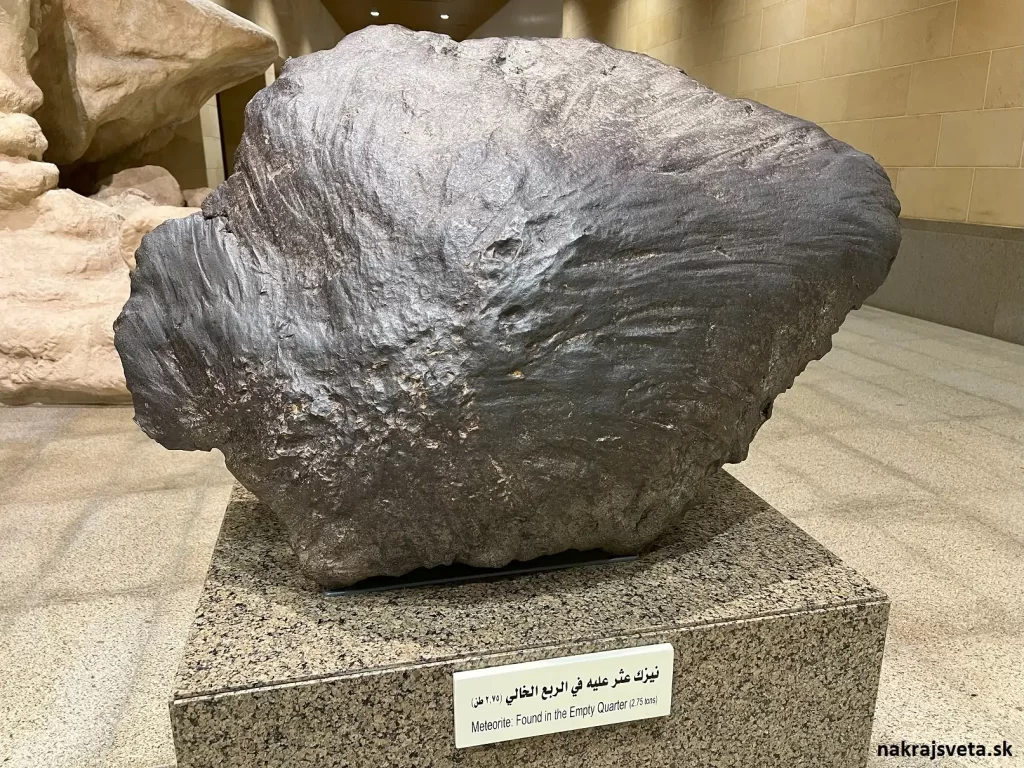 cestovanie do saudskej arabie meteorit